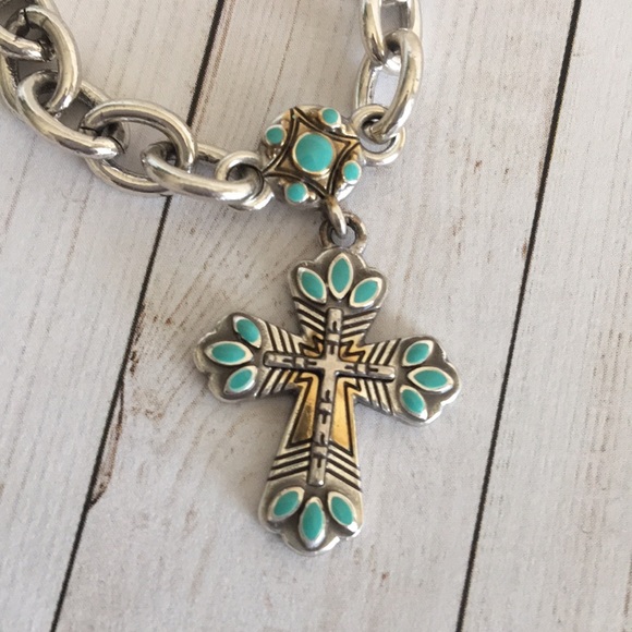 Brighton Retired Pueblo Prairie Cross Bracelet (NWOT) - Picture 5 of 10